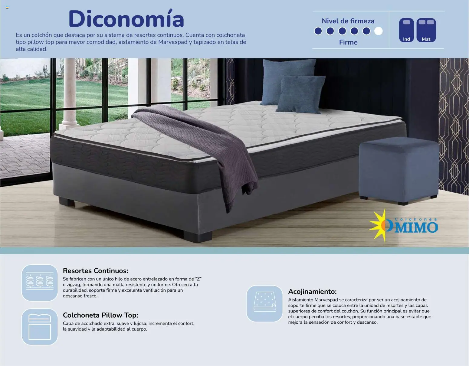 Nuevas ofertas de Muebles Dico válidas en toda la República Mexicana desde el 01/05/2026. ¡Encuentra las mejores ofertas en Muebles Dico catálogo Colchones! | Página: 16 | Productos: Colchoneta, Colchón, Malla, Acolchado
