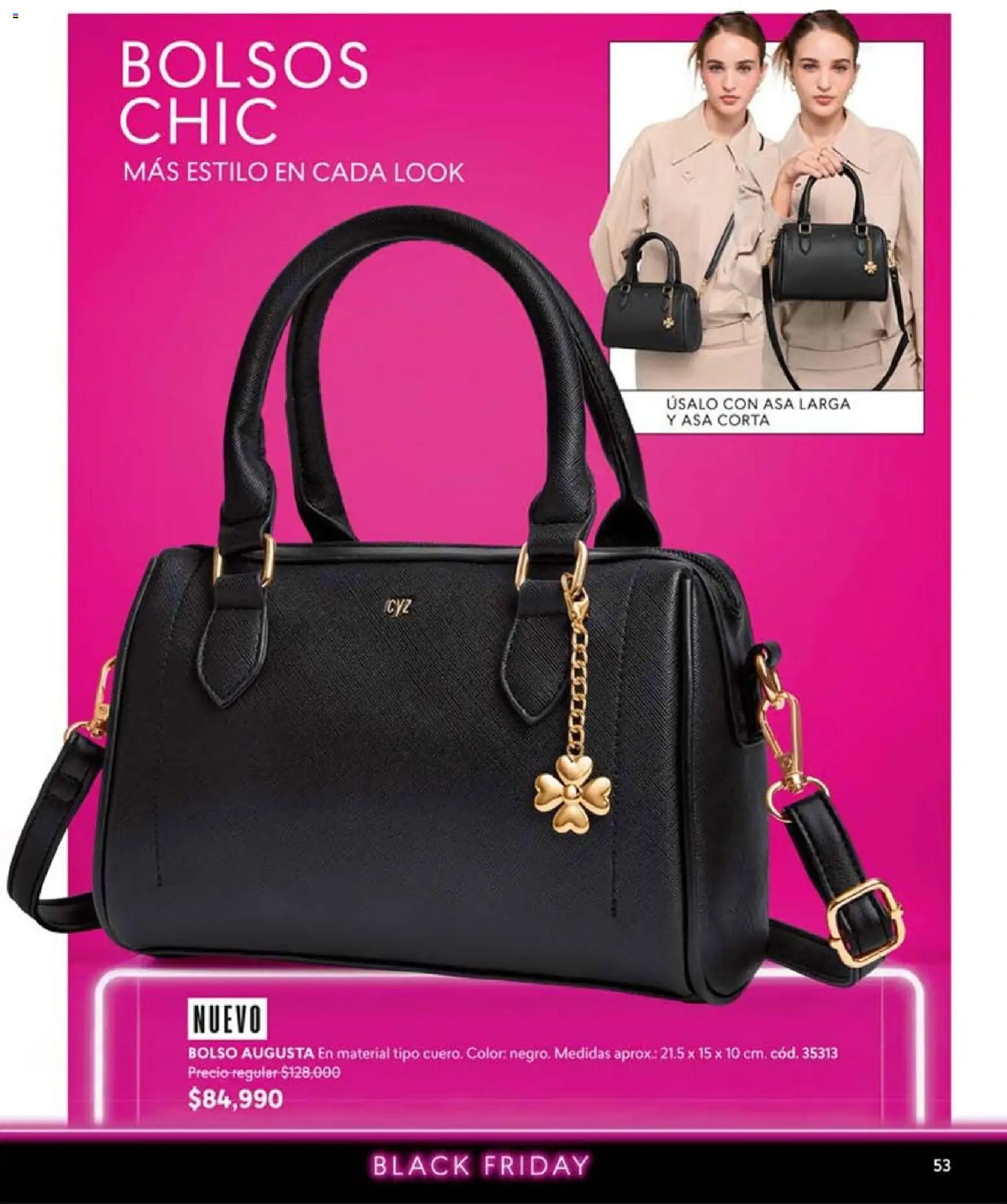 CyZone revista - valida desde el 30/10/2026 | Página: 53 | Productos: Bolso
