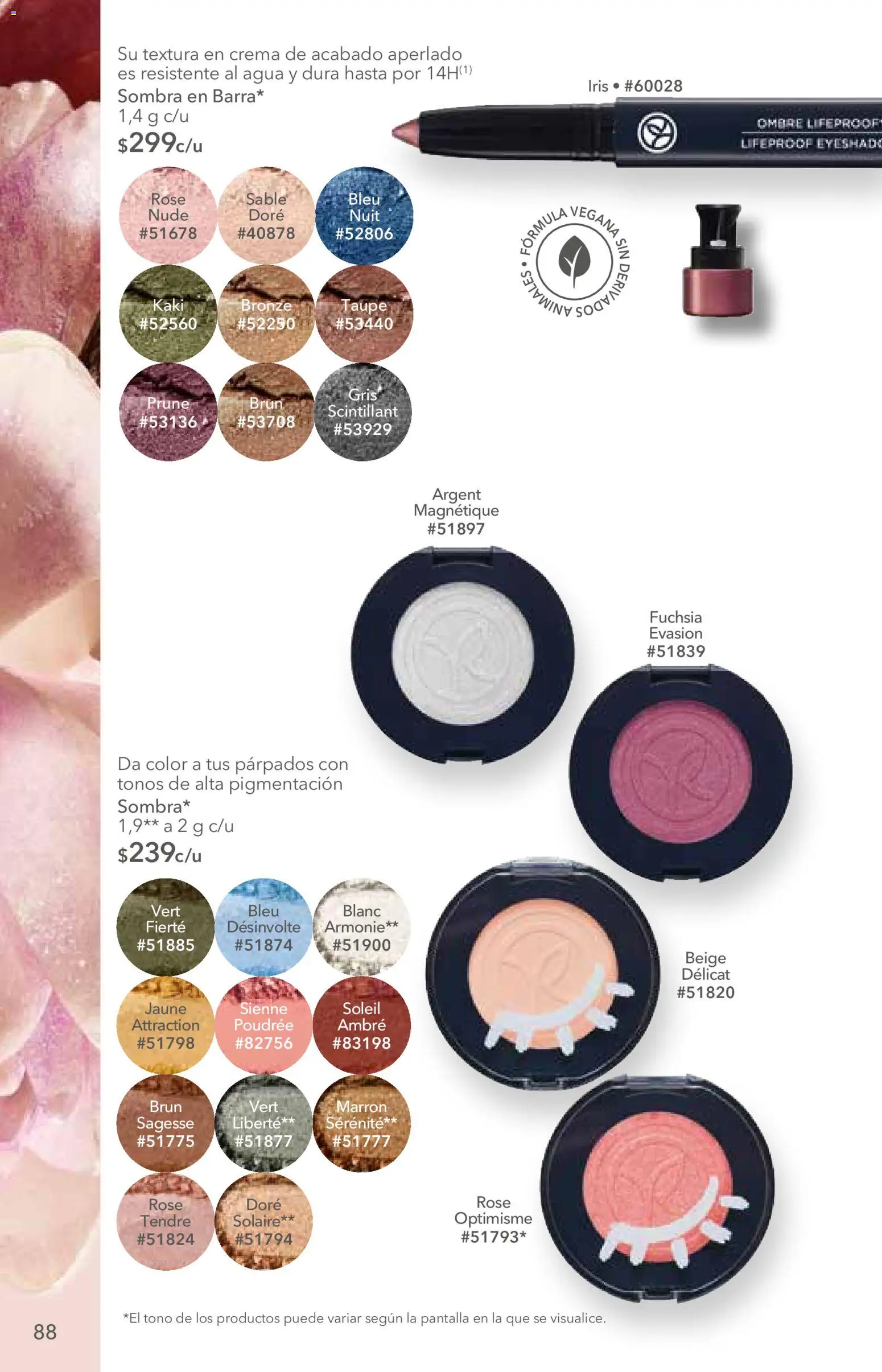 Nuevas ofertas de Yves Rocher válidas en toda la República Mexicana desde el 25/08/2026. ¡Encuentra las mejores ofertas en Yves Rocher campaña 12 2026! | Página: 90 | Productos: Crema, Agua, Sombra