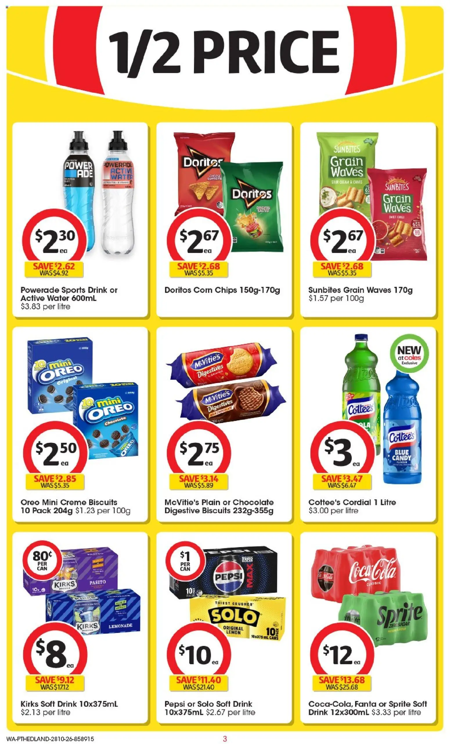 ﻿Coles catalogue valid from 28/10/2026 > Online Australia | Page: 3
