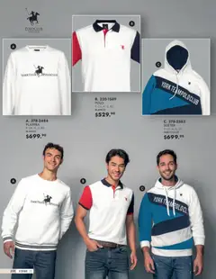 Vista previa de Andrea catálogo Vestir Caballero, nuevo folleto de la tienda, válido en México a partir del 24/05/2026 | Página: 48 | Productos: Suéter, Playera