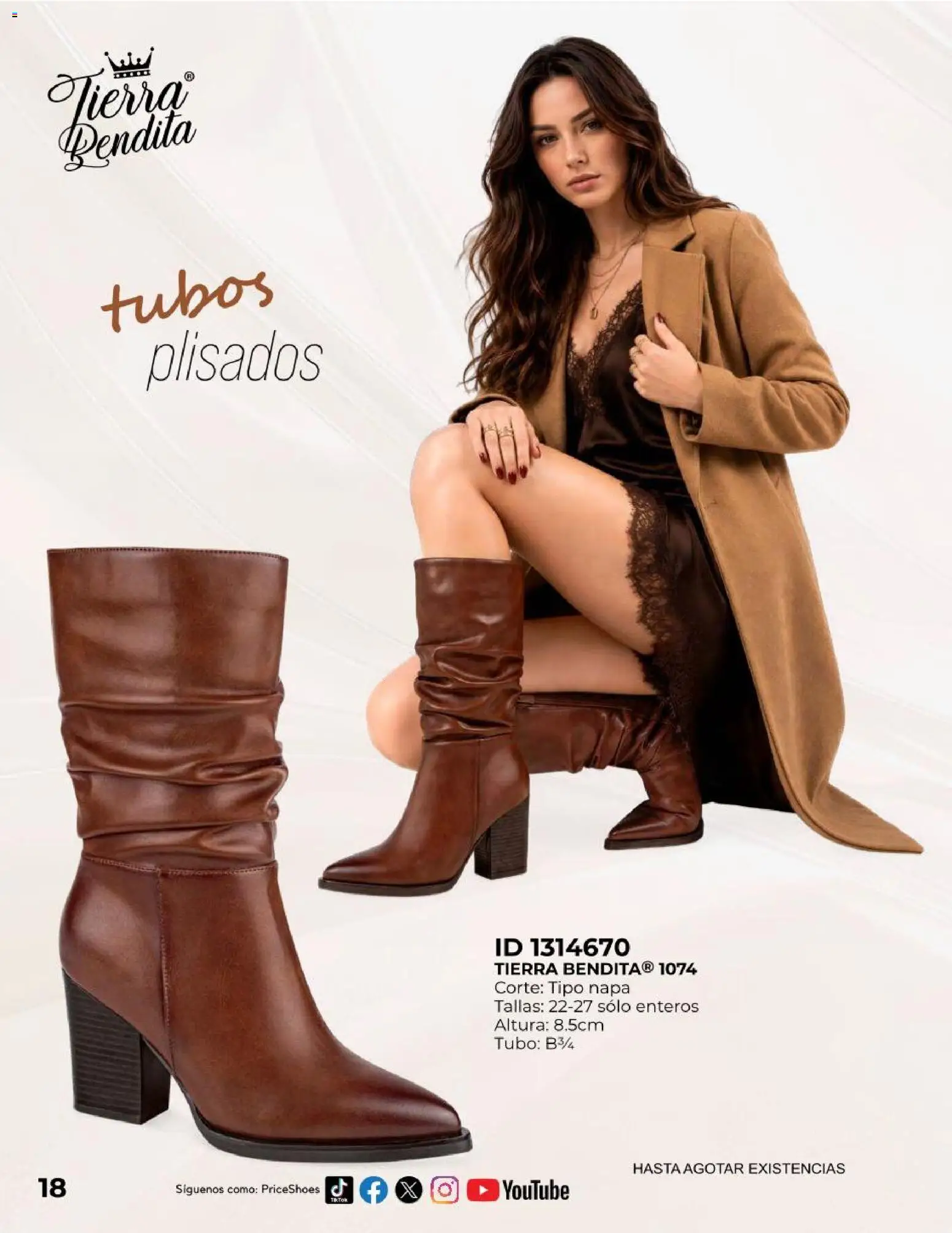 Nuevas ofertas de Price Shoes válidas en toda la República Mexicana desde el 01/10/2026. ¡Encuentra las mejores ofertas en Price Shoes catálogo Exclusivos! | Página: 18