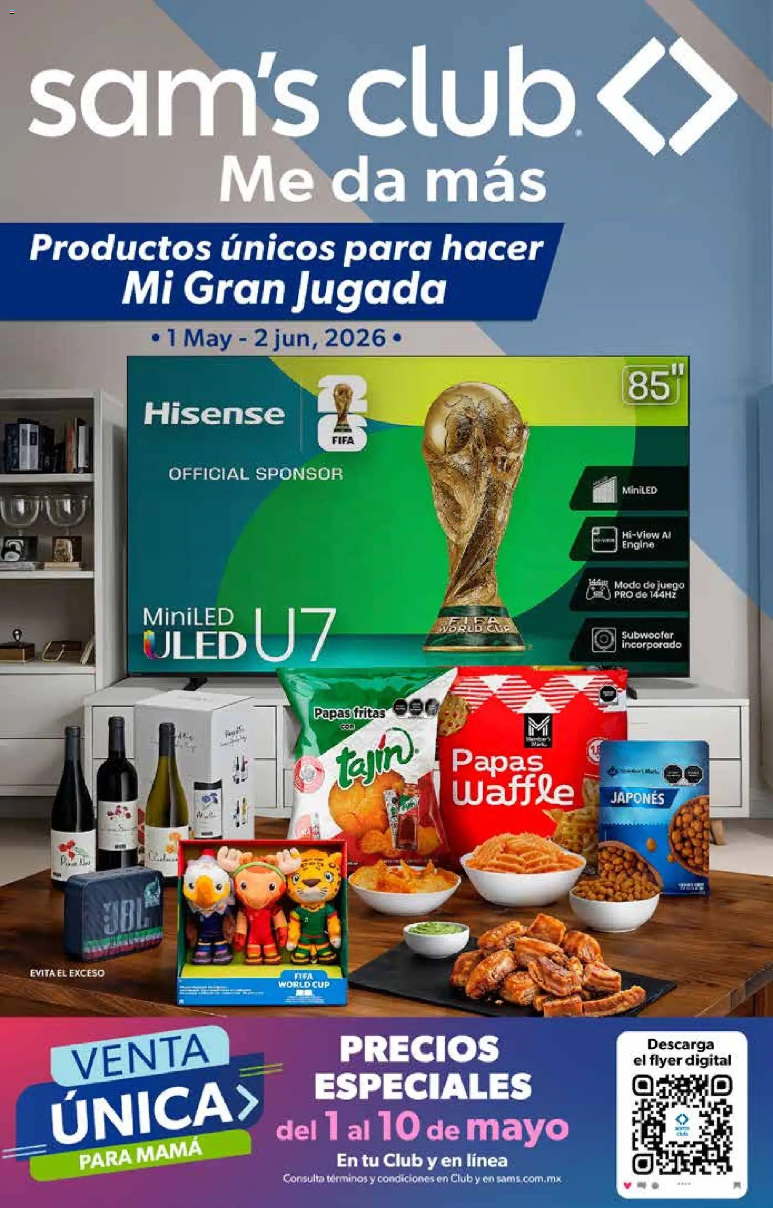 CUPONERA SAMS | Folleto de 01/05, Ofertas Mayo 2026 — page 0