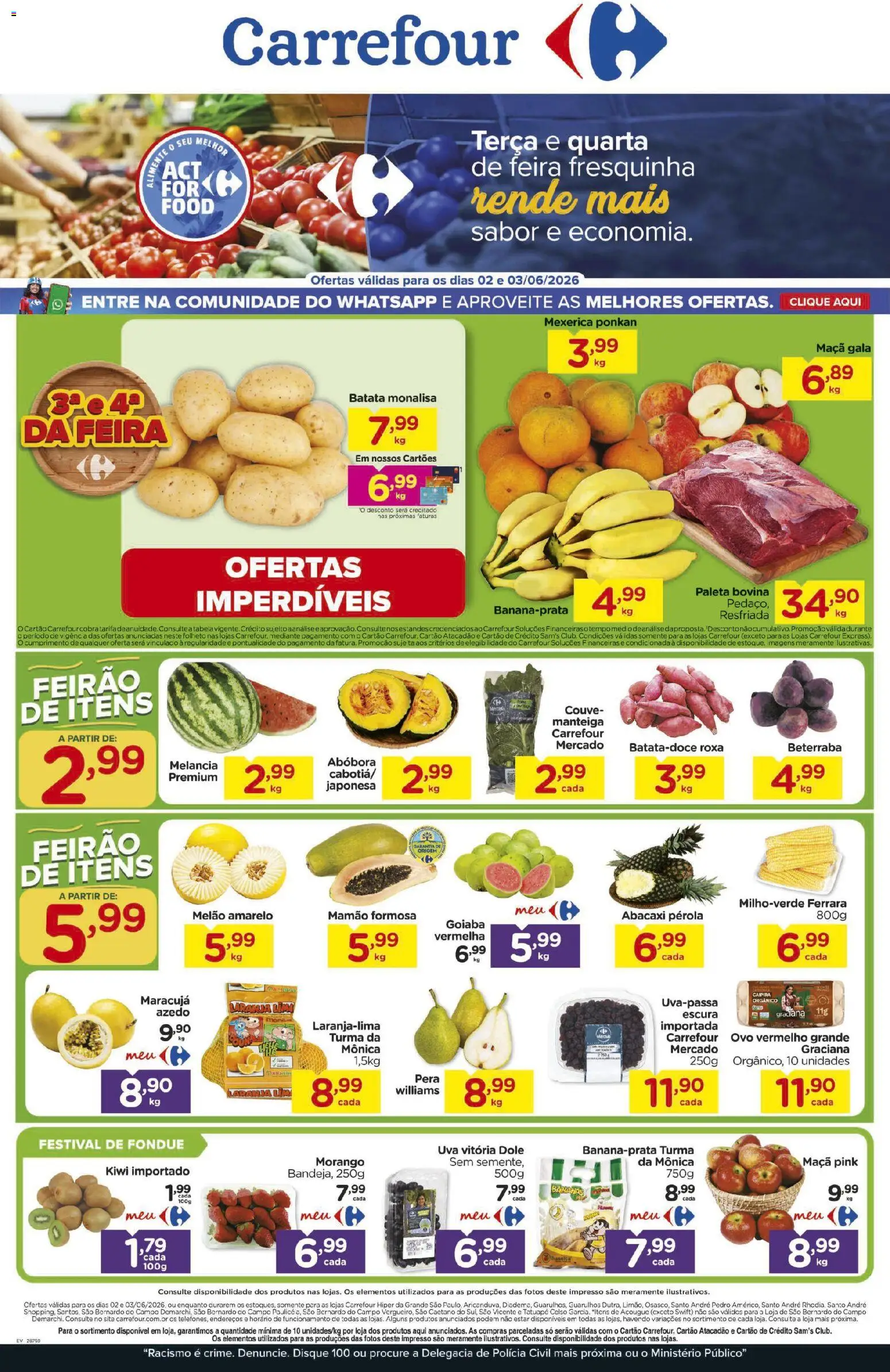 Carrefour Folheto - válido de 02.06.2026 | Página: 1