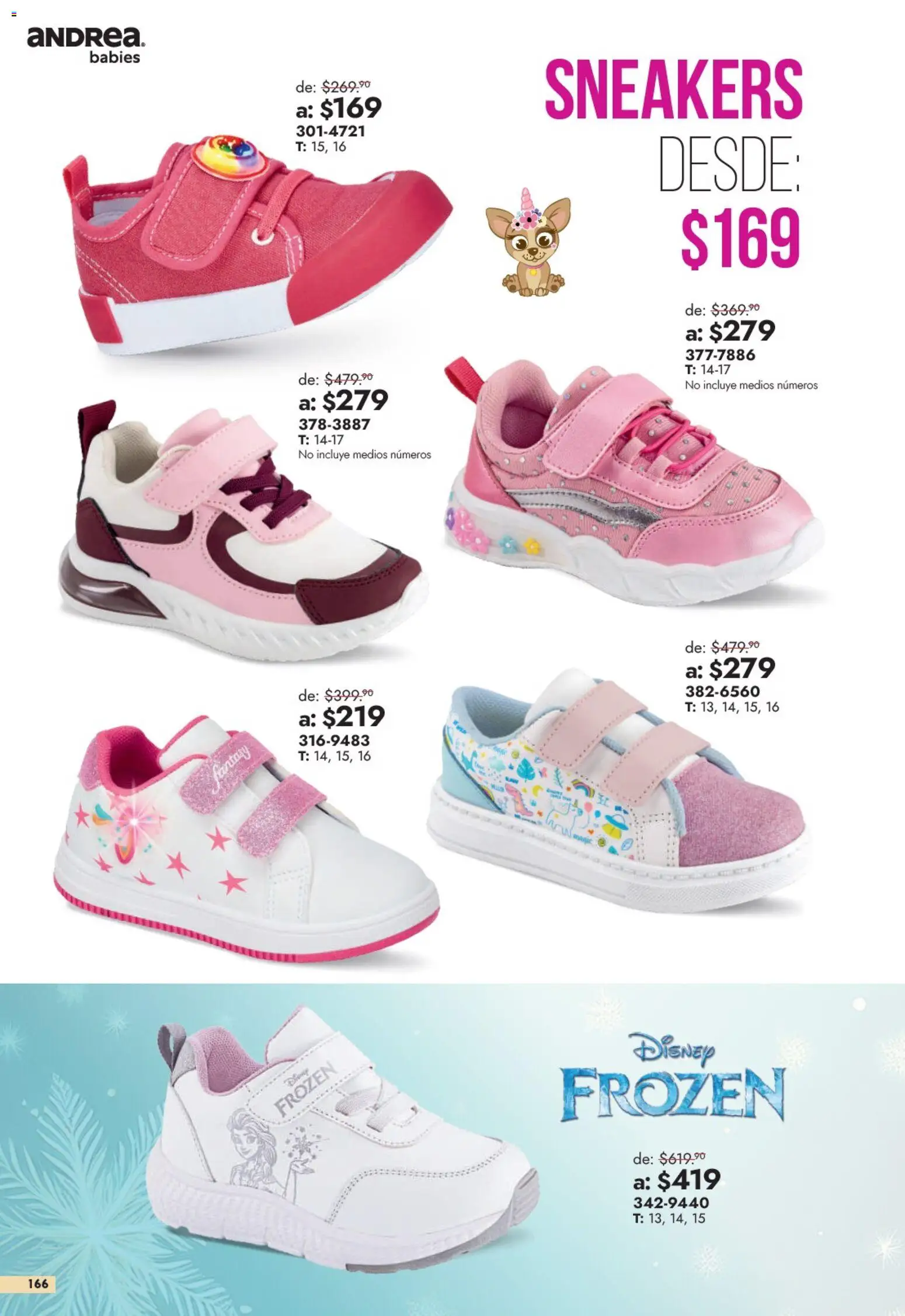 Nuevas ofertas de Andrea válidas en toda la República Mexicana desde el 13/09/2026. ¡Encuentra las mejores ofertas en Andrea catálogo Outlet! | Página: 166