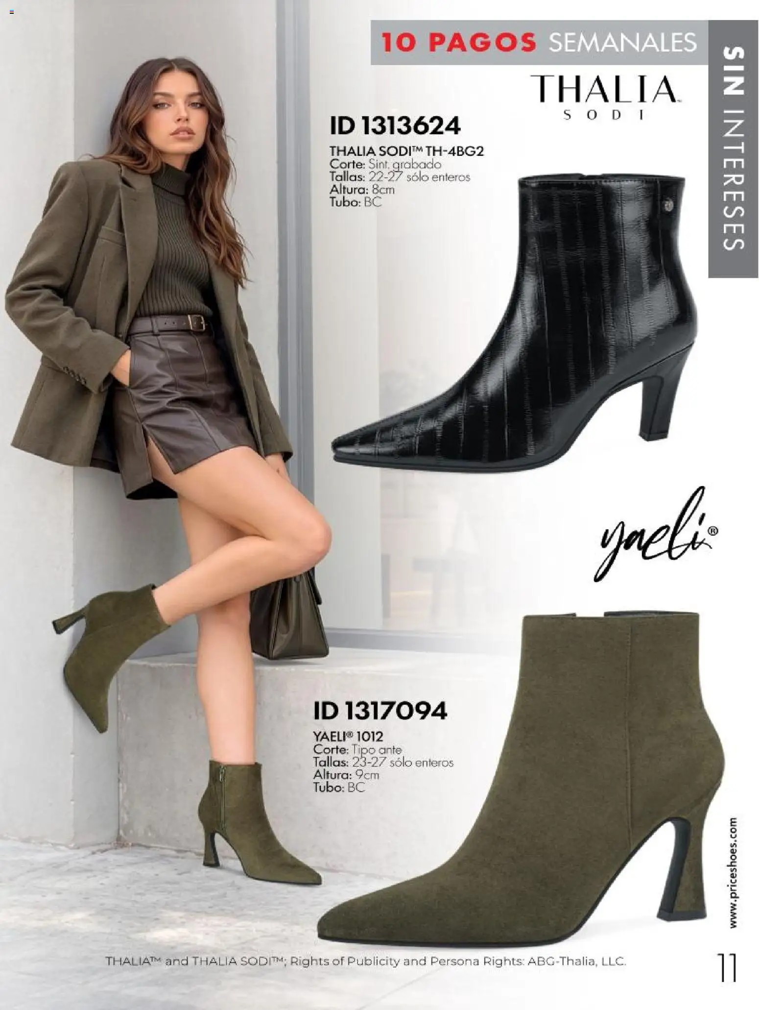 Nuevas ofertas de Price Shoes válidas en toda la República Mexicana desde el 28/10/2026. ¡Encuentra las mejores ofertas en Price Shoes catálogo 10 pagos sin intereses! | Página: 11
