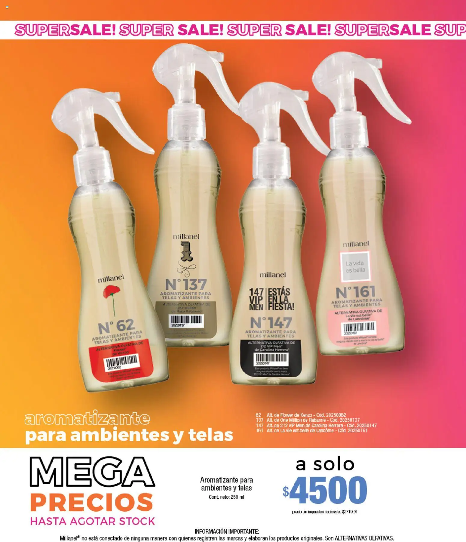 Millanel catálogo │ válido desde el 14/09/2026 | Página: 126