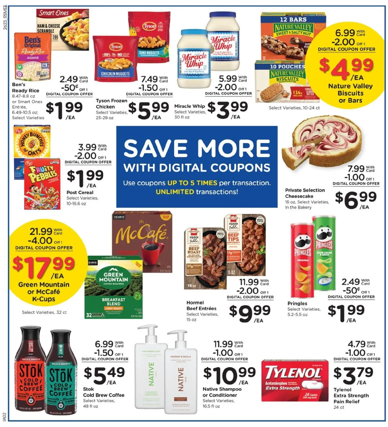 Pick ‘n Save Weekly Ad - valid from 07/08/2026 | Page: 7 | Products: Table, Cheese, Ham, Onion
