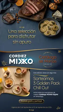 Vista previa Cordiez - CATÁLOGO MIXXO válido desde el 03/09/2026