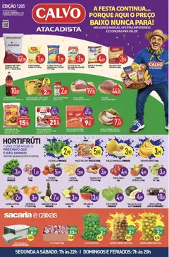 Calvo Atacadista - Ofertas da semana - Pré-Visualização do folheto da loja Calvo Atacadista, válido de 06/07/2026