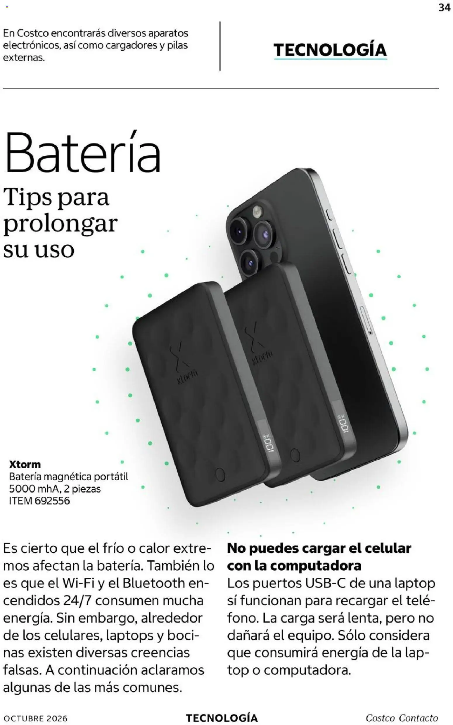 Nuevas ofertas de Costco válidas en toda la República Mexicana desde el 01/10/2026. ¡Encuentra las mejores ofertas en Costco catálogo Octubre! | Página: 34