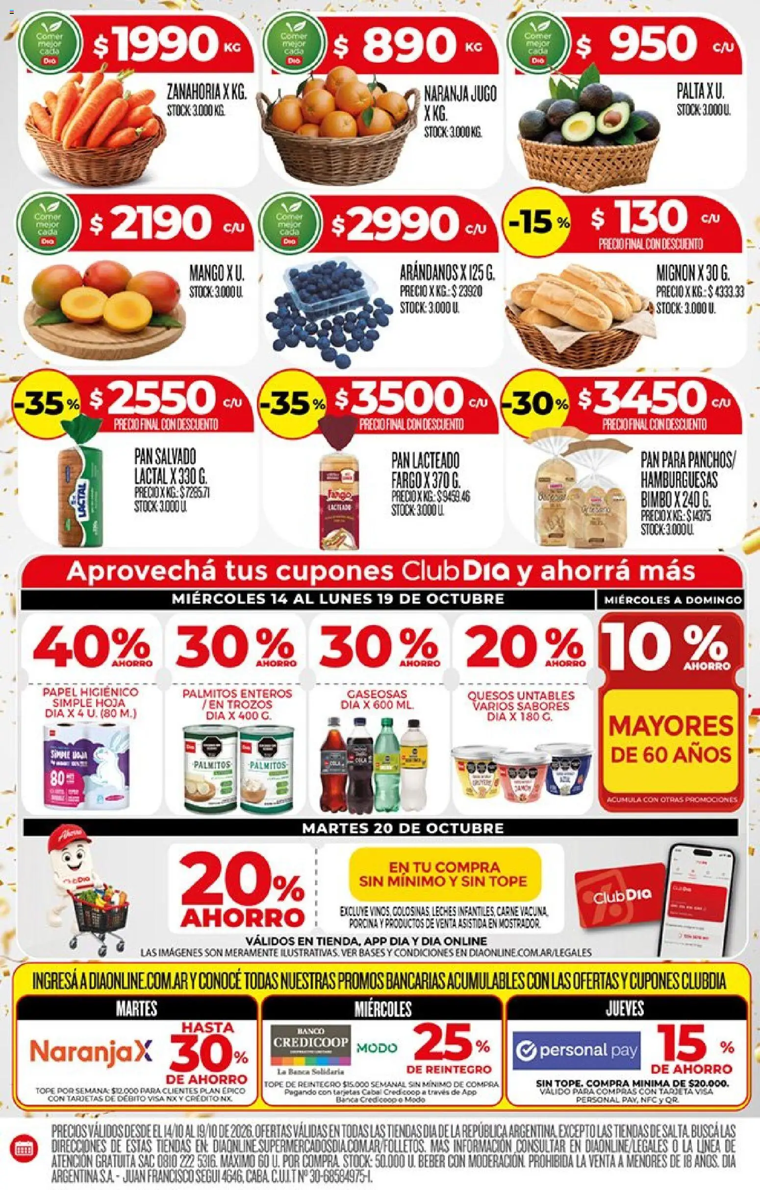 Supermercado DIA Ofertas │ válido desde el 14/10/2026 | Página: 8