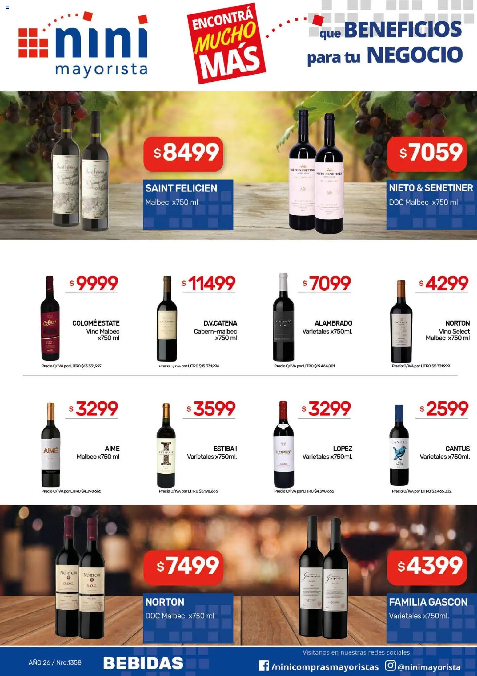 NINI Mayorista ofertas │ válido desde el 04.05.2026 | Página: 17 | Productos: Vino