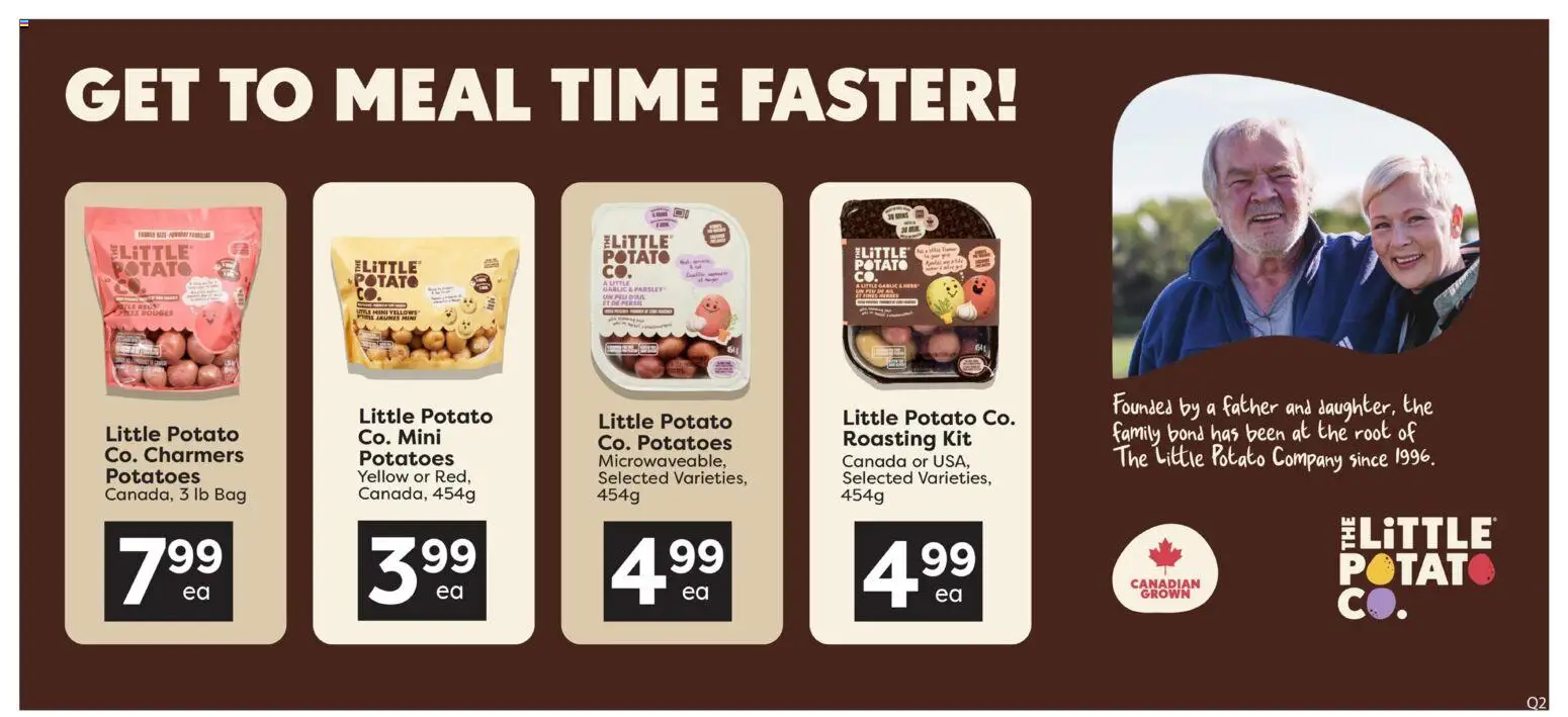 Quality Foods flyer valid from Sep 24, 2026 | Page: 3 | Products: Potatoes, Bag, Parsley, Garlic