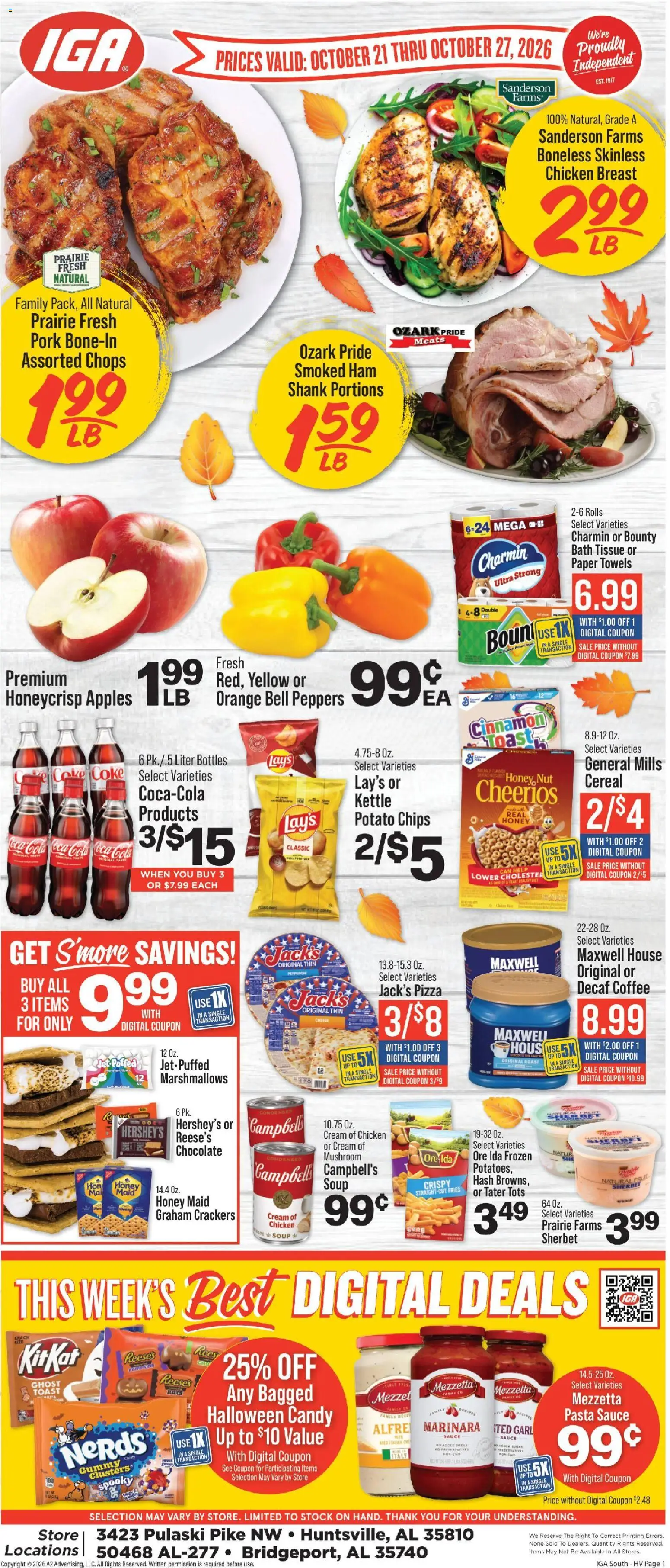 IGA Weekly Ad - valid from 10/21/2026 | Page: 1