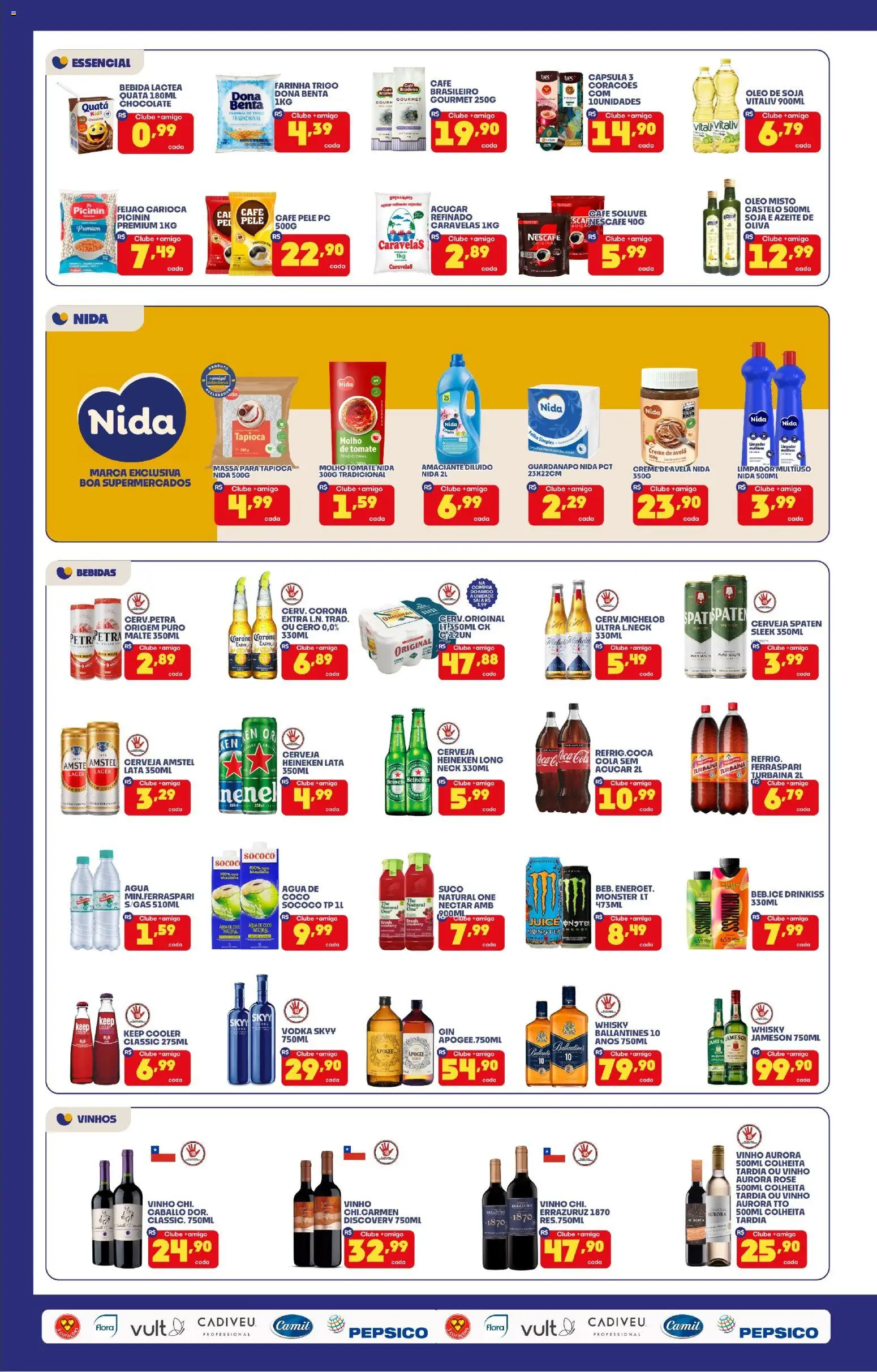 Boa Supermercados Folheto - válido de 15.05.2026 | Página: 2 | Produtos: Feijão, Cooler, Suco, Cerveja