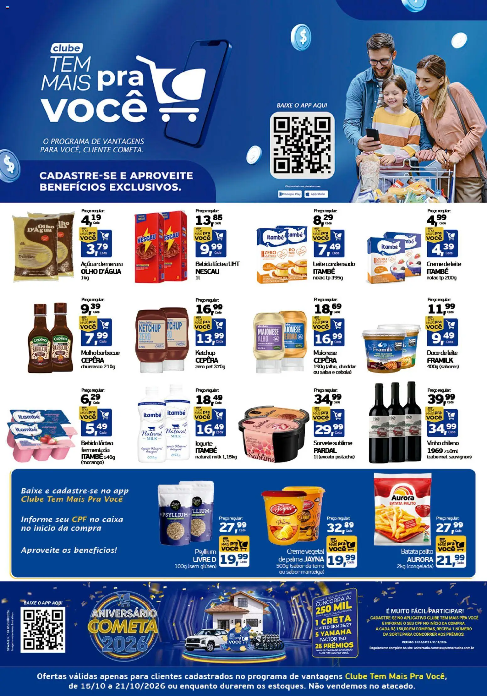 Cometa Supermercados Folheto - válido de 15/10/2026 | Página: 1