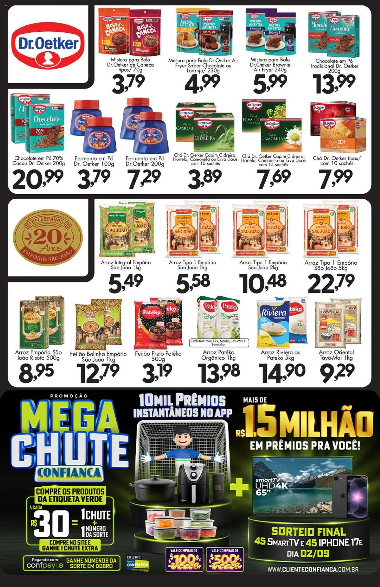 Confiança Folheto - válido de 07/07/2026 | Página: 7 | Produtos: Pó, Air fryer, Chocolate, Arroz