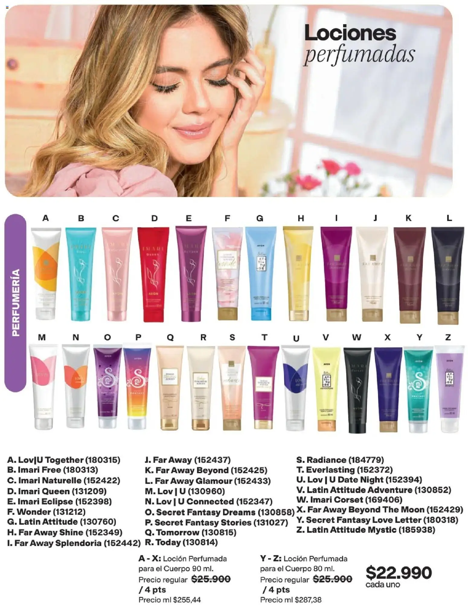 Avon revista - valida desde el 01.08.2026 | Página: 86 | Productos: Loción