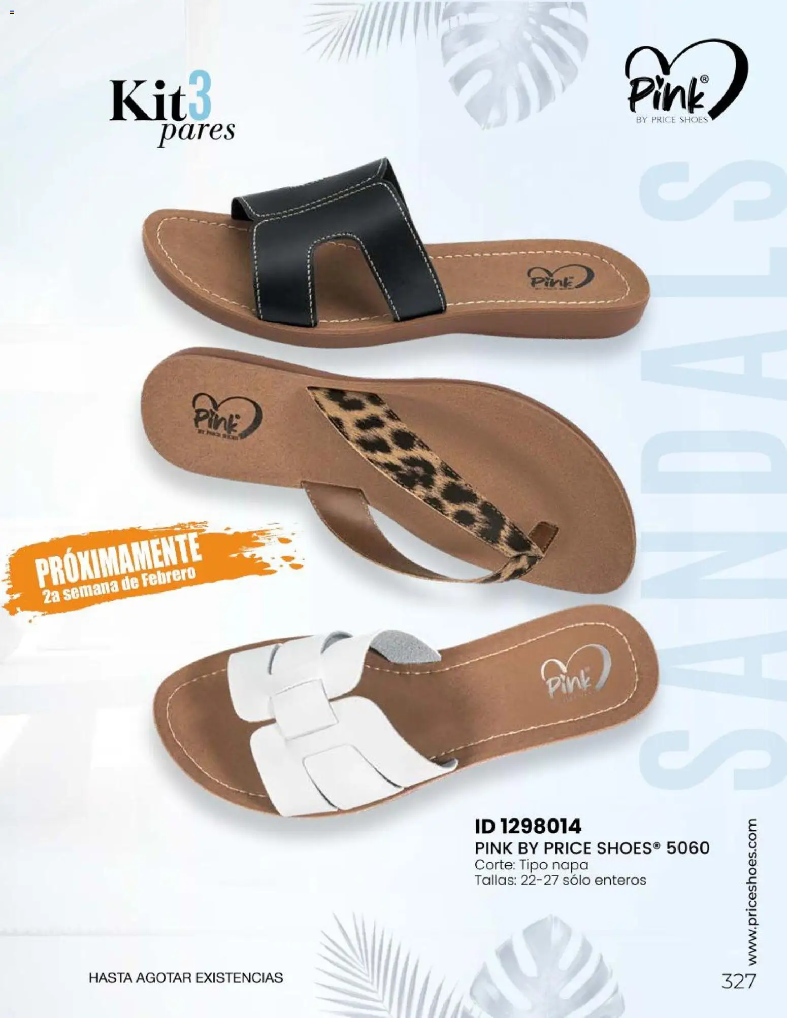 Nuevas ofertas de Price Shoes válidas en toda la República Mexicana desde el 31.01.2026. ¡Encuentra las mejores ofertas en Price Shoes Catálogo Sandalias ! | Página: 327