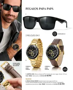 Catálogo Ésika Campaña 9 válido desde el 17.05.2026 | Página: 122 | Productos: Caja, Papa, Reloj