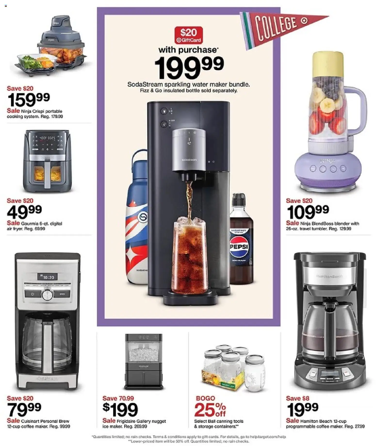 Target Weekly Ad - valid from 08/02/2026 | Page: 13 | Products: Coffee, Blender, Water