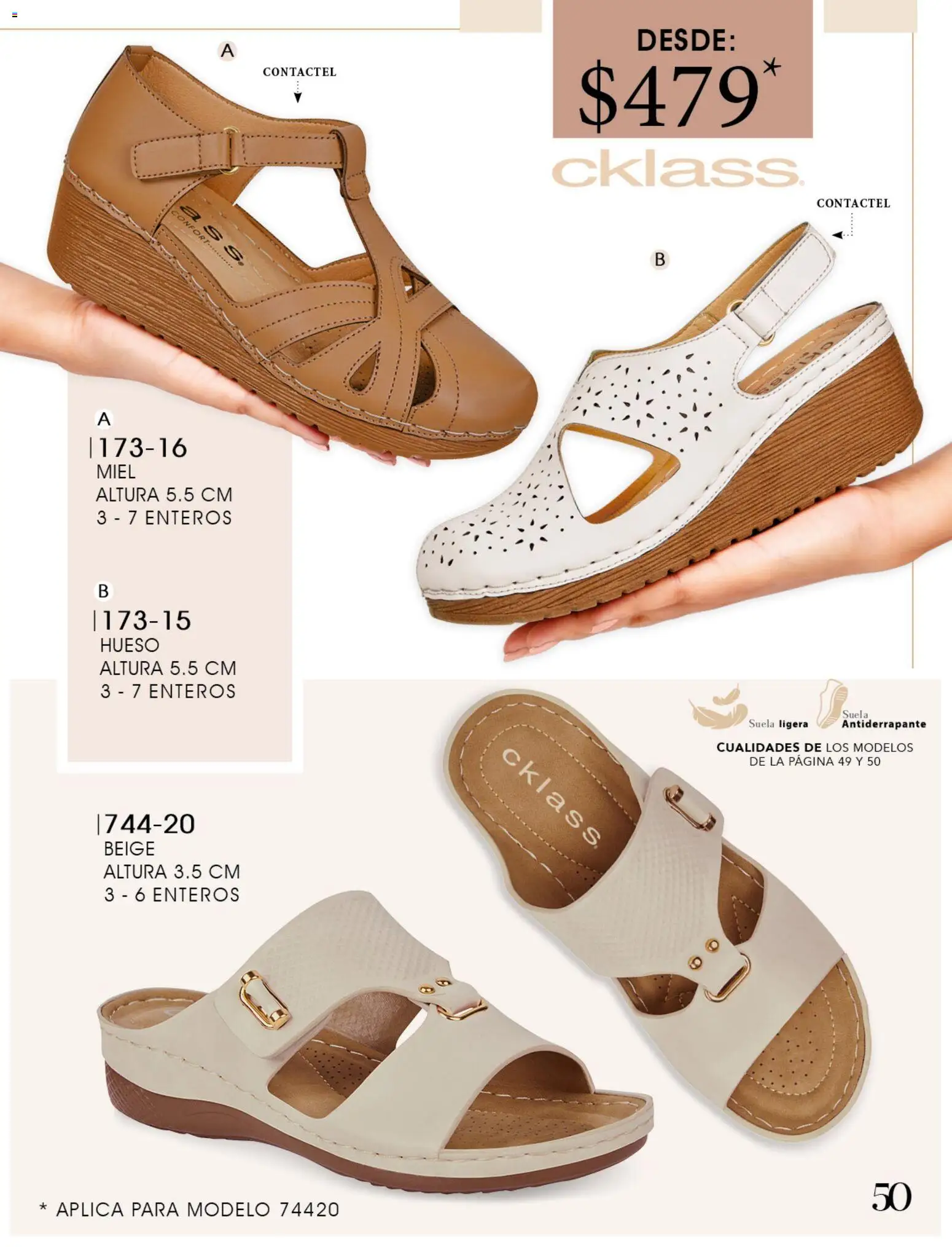 Nuevas ofertas de Cklass válidas en toda la República Mexicana desde el 08/07/2026. ¡Encuentra las mejores ofertas en Cklass catálogo Confort! | Página: 51