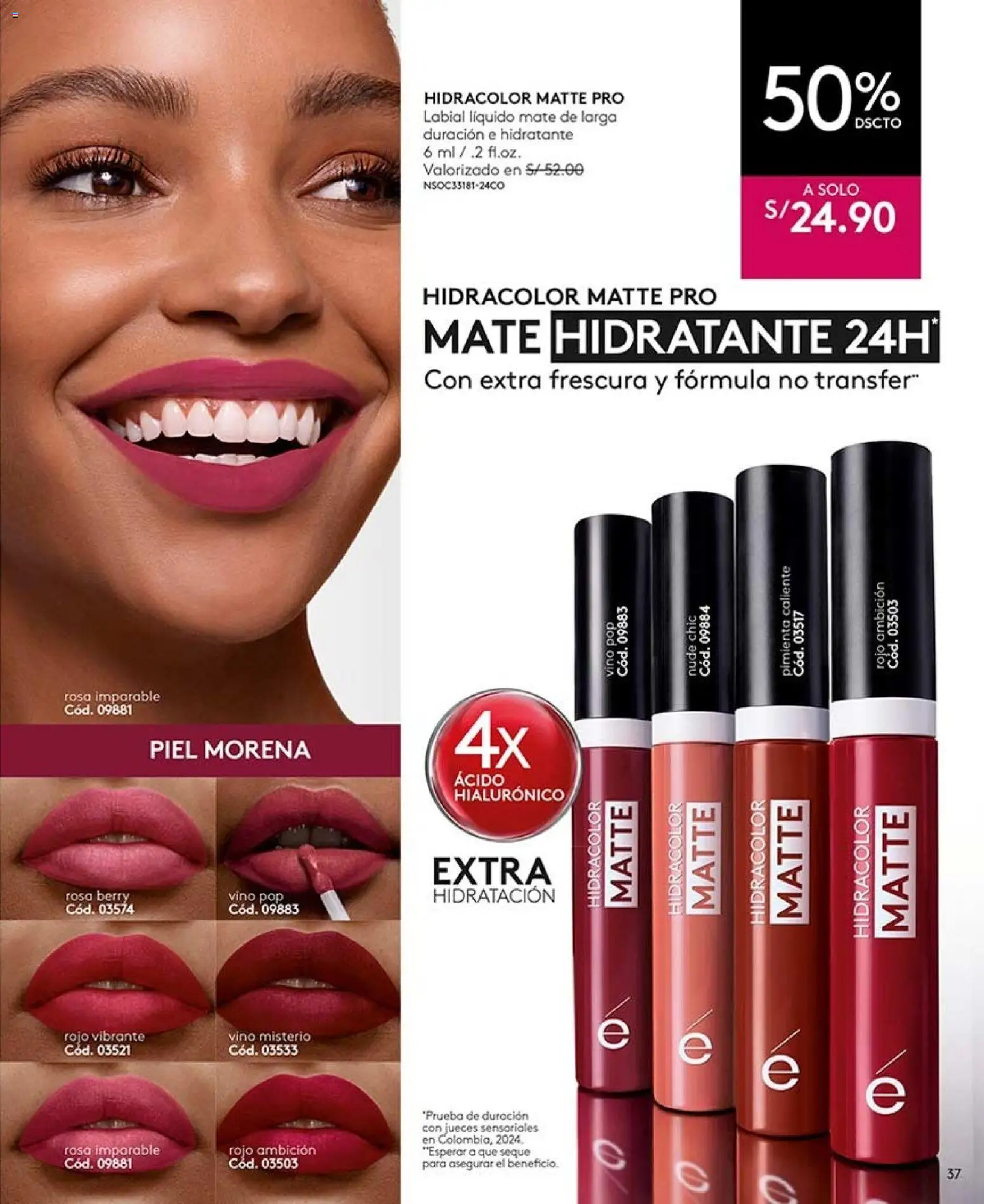 Catálogo Ésika válido desde 22/08/2026 | Página: 37 | Productos: Vino