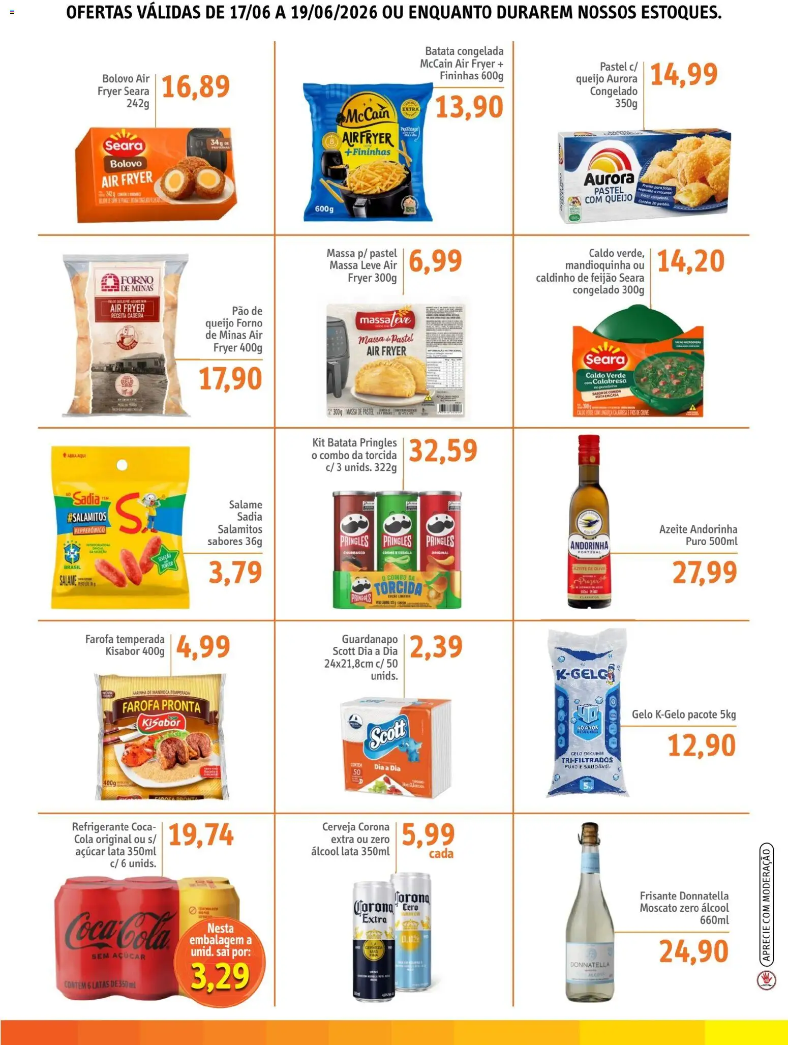 Sonda Folheto - válido de 17.06.2026 | Página: 2 | Produtos: Cebola, Mandioca, Air fryer, Cola