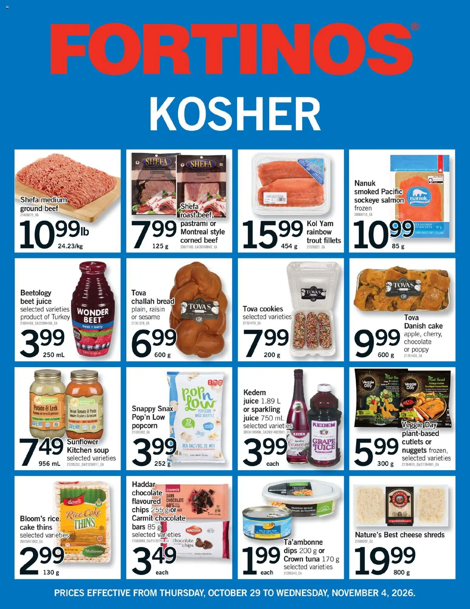 Fortinos flyer valid from Oct 29, 2026 | Page: 27
