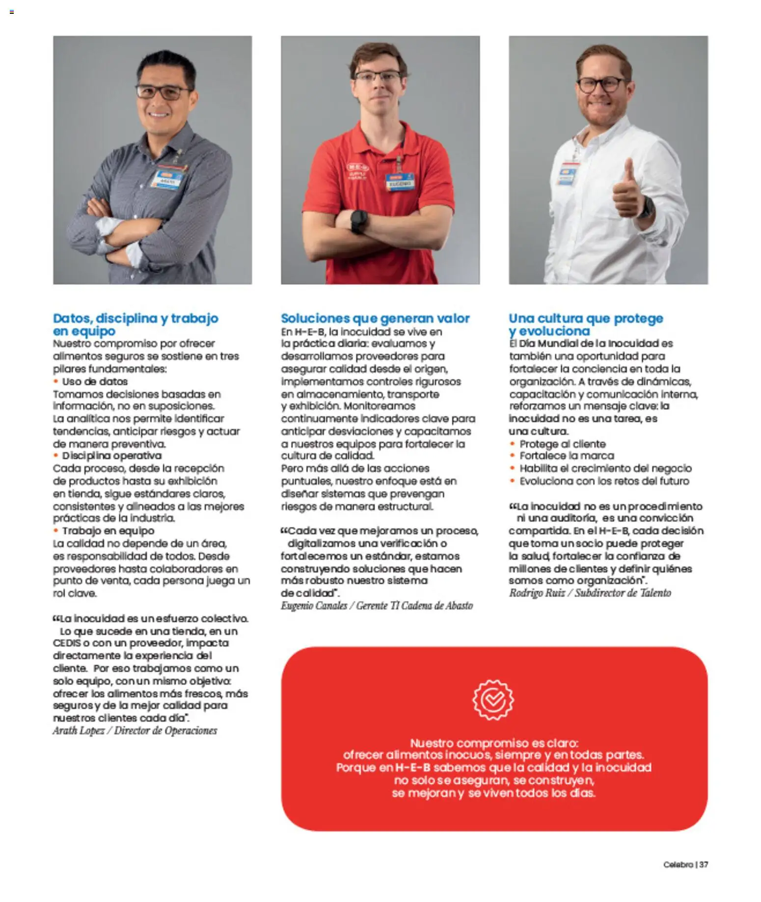 Nuevas ofertas de H-E-B válidas en toda la República Mexicana desde el 01/07/2026. ¡Encuentra las mejores ofertas en H-E-B folleto Celebra! | Página: 37 | Productos: Cadena