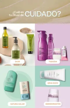 Vista previa Catálogo Natura Ciclo 7 válido desde el 06.05.2026 | Página: 167 | Productos: Desodorante, Antitranspirante, Crema