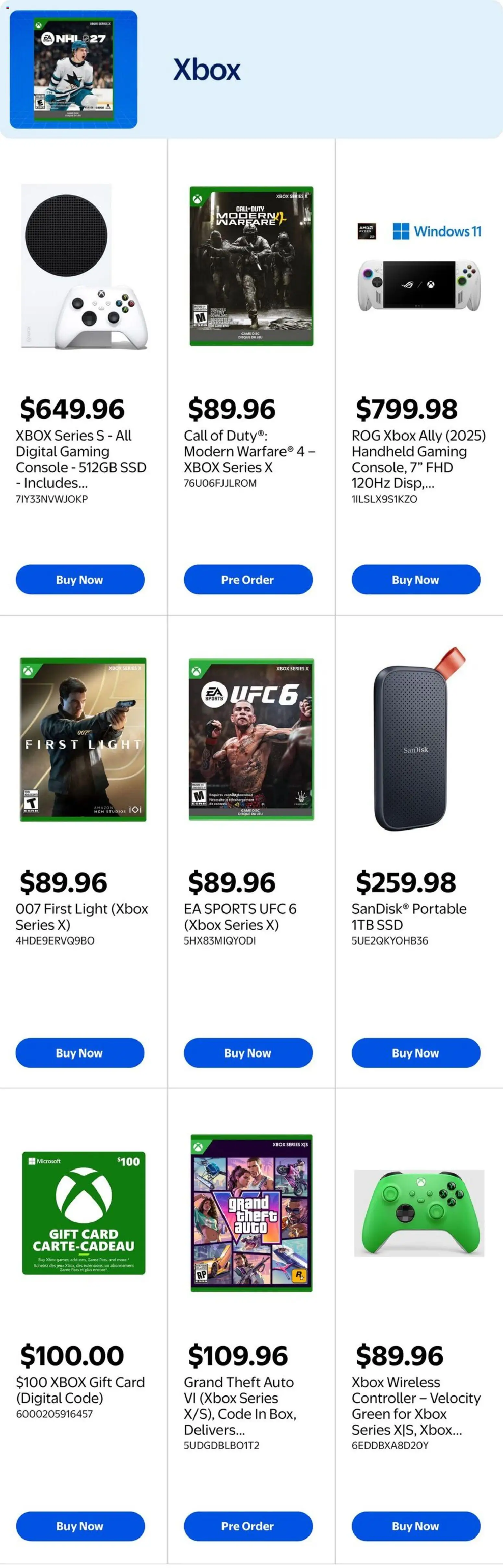 Walmart flyer valid from Oct 15, 2026 | Page: 3