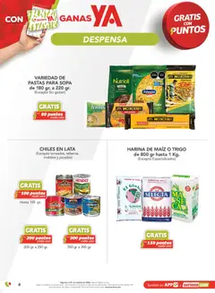 Vista previa de Soriana Mercado - Gratis con puntos Soriana YA, nuevo folleto de la tienda, válido en México a partir del 11/09/2026 | Página: 6