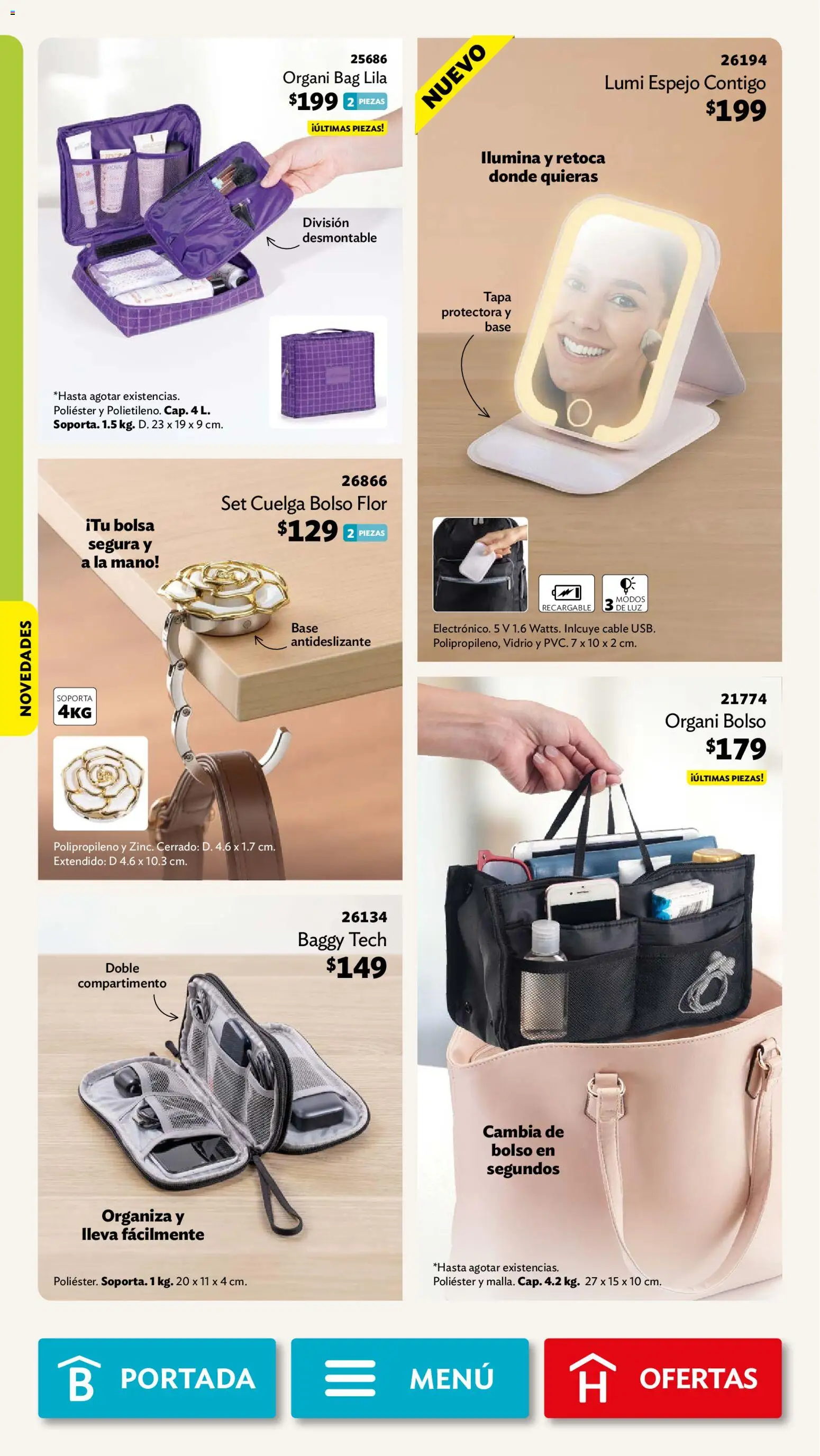 Nuevas ofertas de Betterware válidas en toda la República Mexicana desde el 02/11/2026. ¡Encuentra las mejores ofertas en Betterware campaña 11 2026! | Página: 102