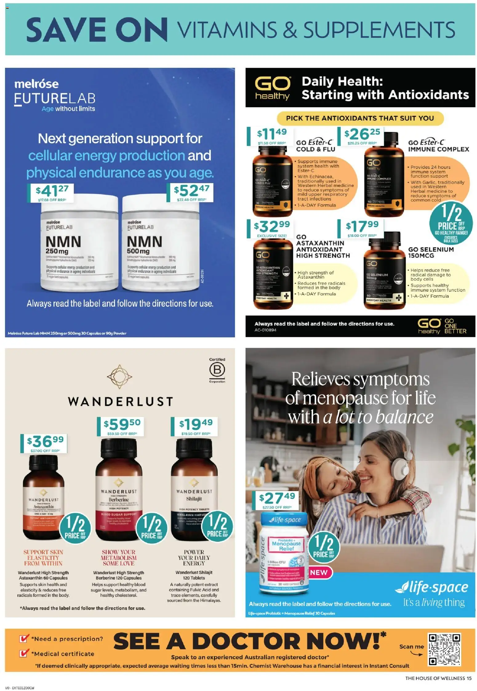 Chemist Warehouse catalogue - valid from 09/07/2026 | Page: 15 | Products: Sugar, Suit, Herbal, Tablets