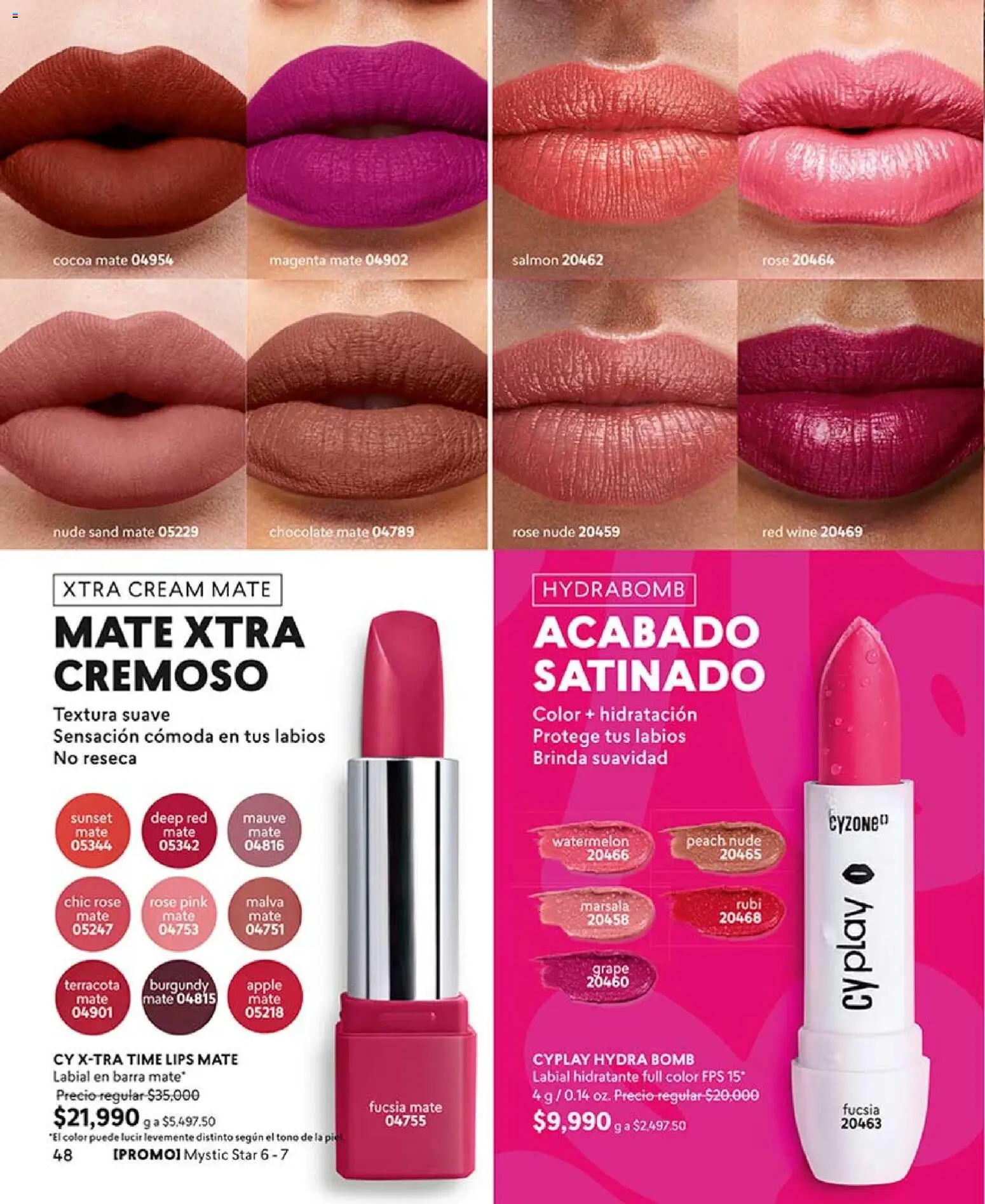 CyZone revista - valida desde el 04.05.2026 | Página: 62 | Productos: Cómoda, Chocolate