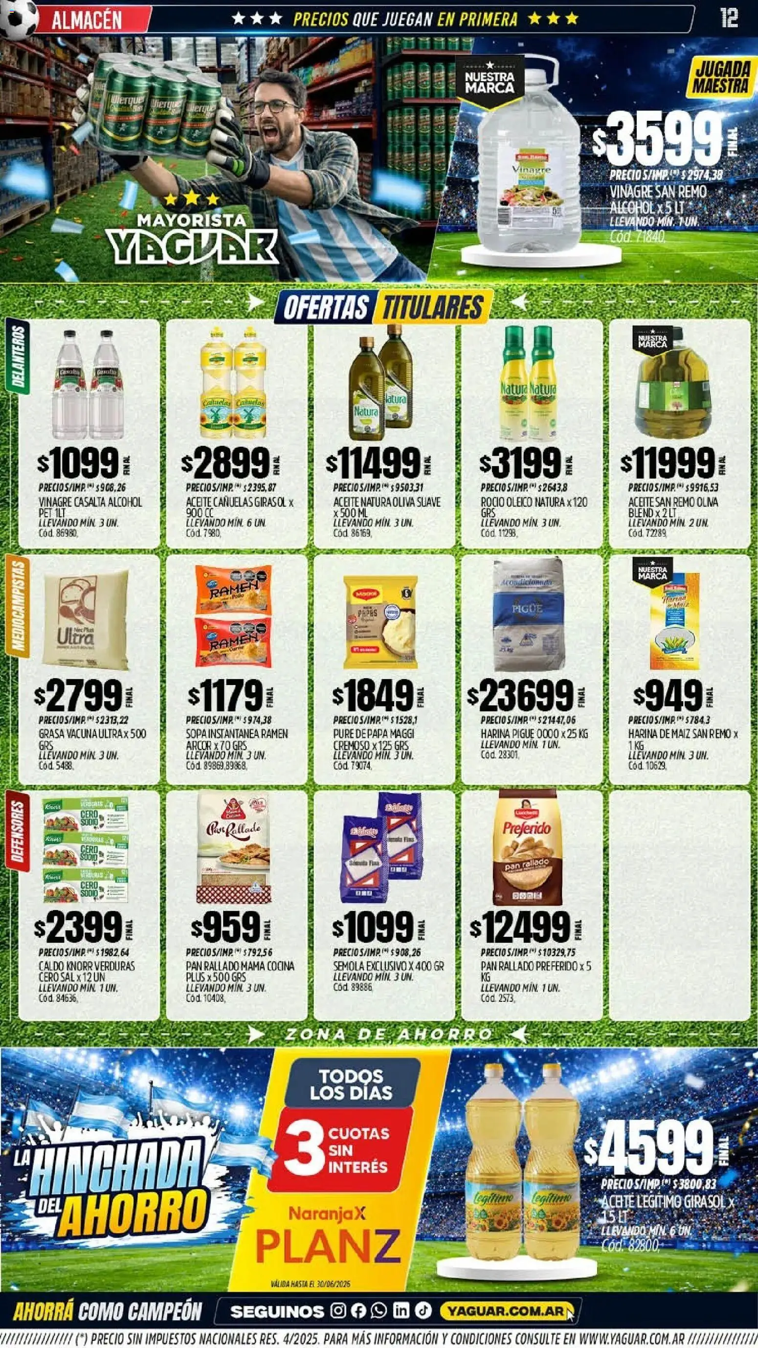 Yaguar - Oferta Semanal Neuquen │ válido desde el 22/06/2026 | Página: 11