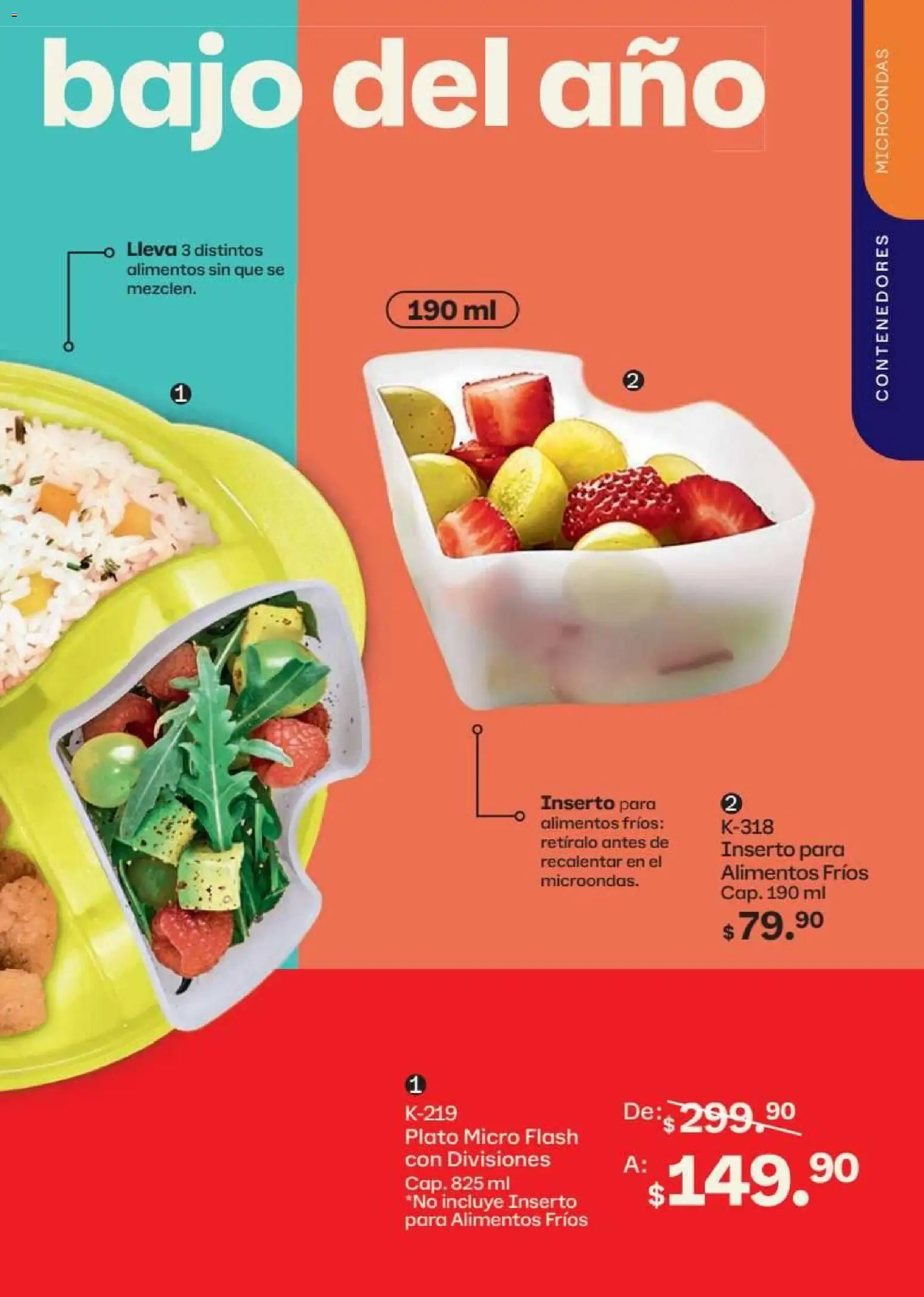Nuevas ofertas de Tupperware válidas en toda la República Mexicana desde el 15.06.2026. ¡Encuentra las mejores ofertas en Tupperware catálogo! | Página: 49