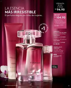 Vista previa de folleto Ésika catálogo - Campaña 9 de la Ésika válido desde 16.05.2026 | Página: 33 | Productos: Crema, Perfume