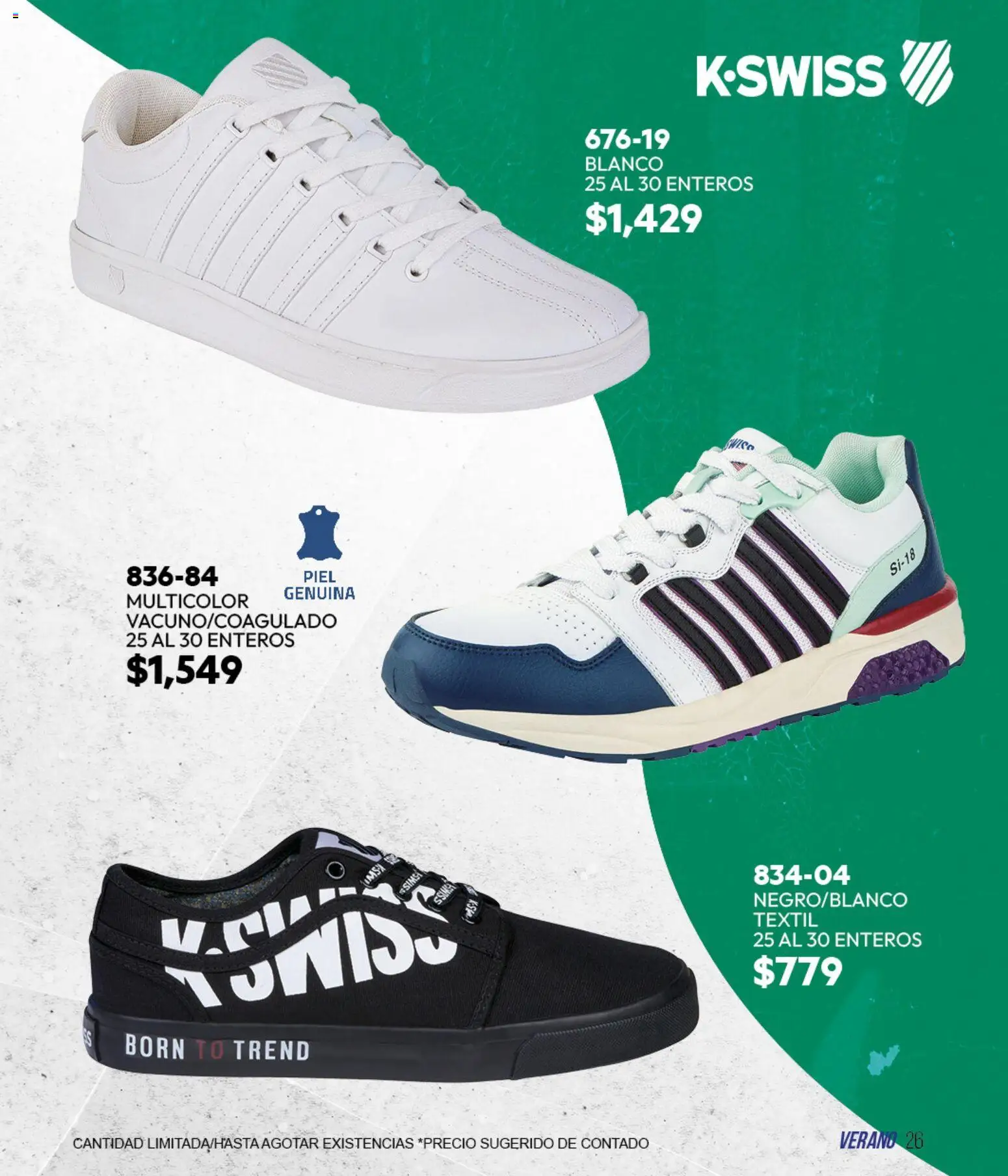 Nuevas ofertas de Cklass válidas en toda la República Mexicana desde el 05.03.2026. ¡Encuentra las mejores ofertas en Cklass catálogo Verano Sportbrands Dama! | Página: 280
