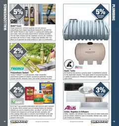 Preview of Menards weekly ads valid from 01/01/2026 | Page: 23 | Products: Sealant, Safe, Doors, Water