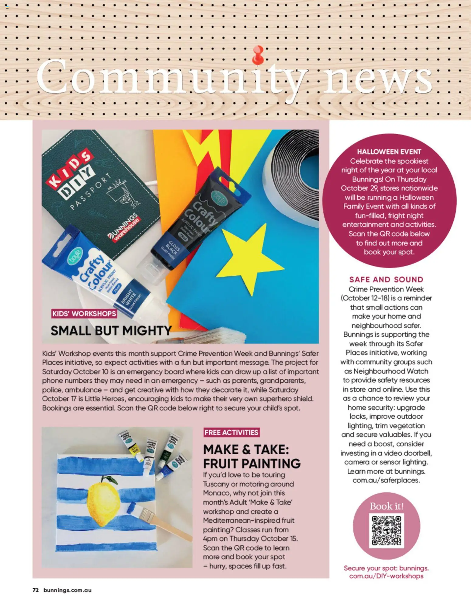 Bunnings Warehouse catalogue - valid from 01/10/2026 | Page: 88 | Products: Painting, Watch, Camera, Video