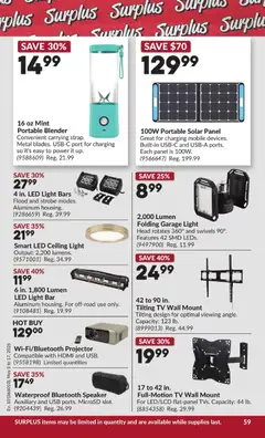 Preview of Princess Auto flyer - 2 Week Sale! from shop Princess Auto valid from 05.05.2026 | Page: 65
