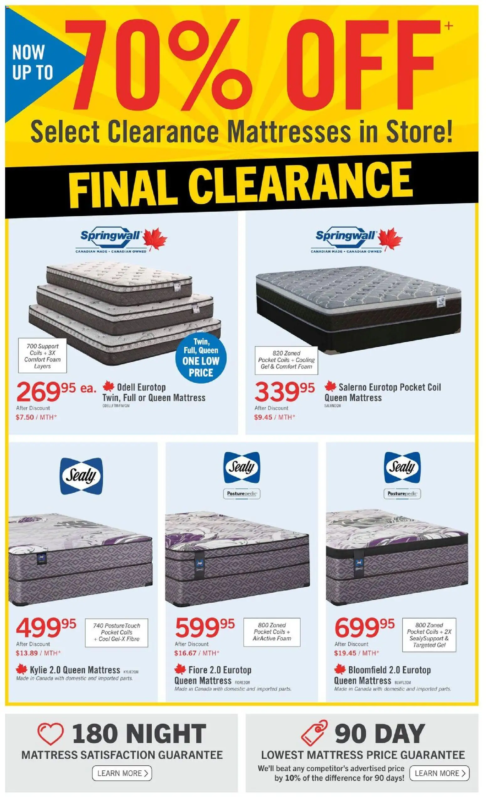 The Brick flyer valid from 15.05.2026 | Page: 2 | Products: Mattress