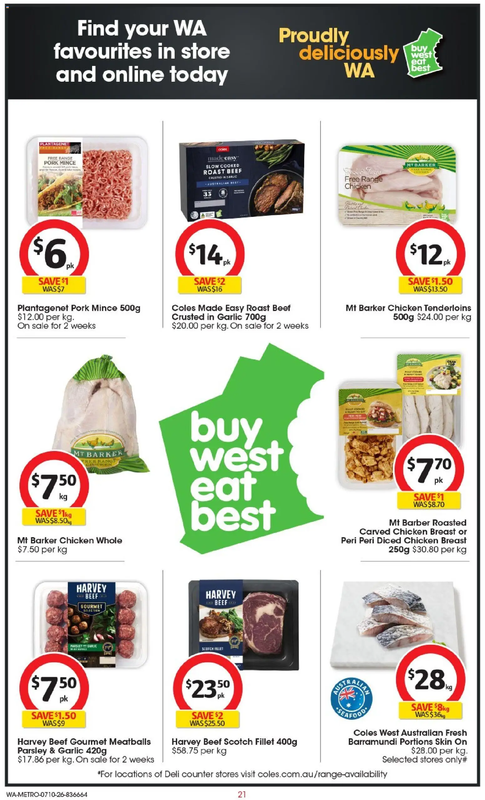 Coles catalogue - valid from 07/10/2026 | Page: 21
