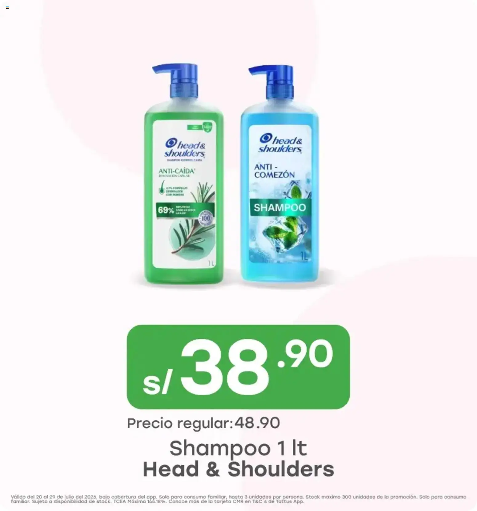 Catálogo Tottus válido desde 20/07/2026 | Página: 6 | Productos: Shampoo