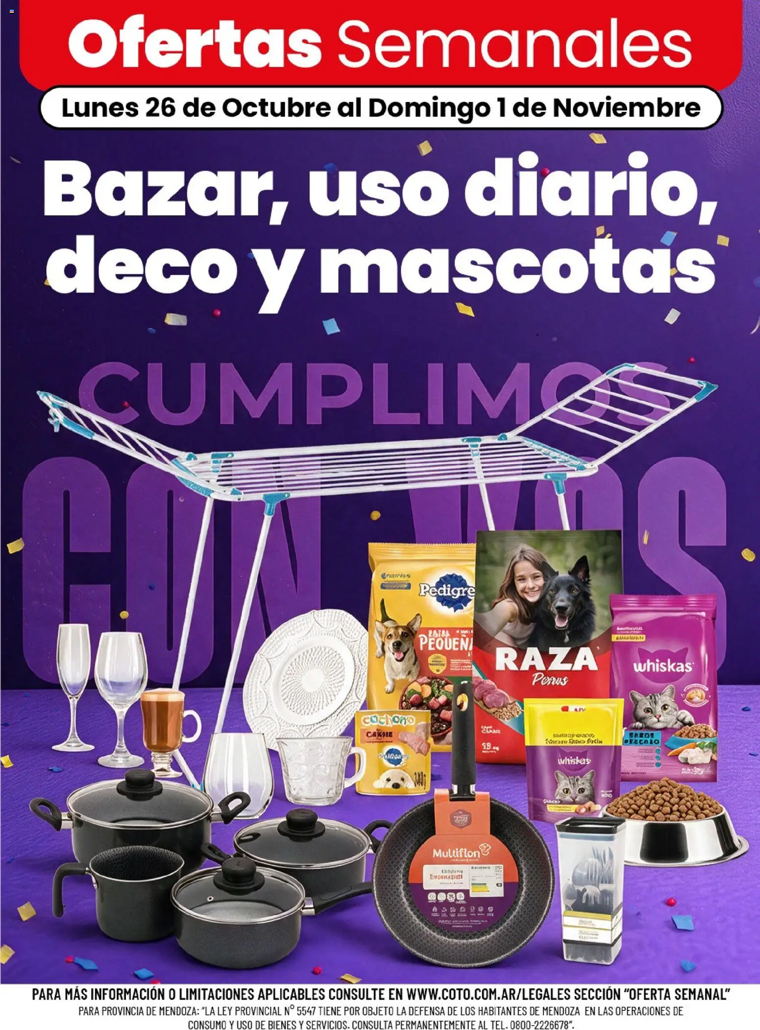 Coto - Bazar, uso diario, deco y mascotas │ válido desde el 26/10/2026 | Página: 1