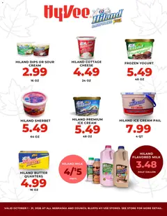 Preview of HyVee weekly ads valid from 10/01/2026