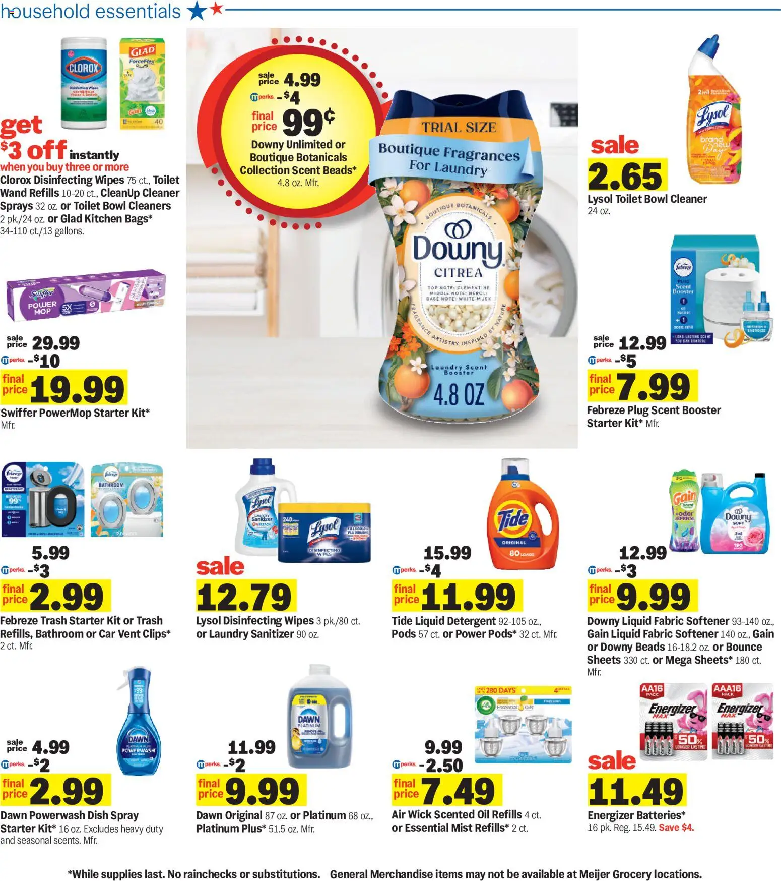 Meijer Weekly Ad - valid from 08/05/2026 | Page: 28 | Products: Sardines, Chicken, Rice, Pâté